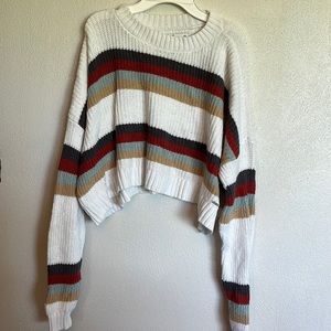 Hollister crop sweater